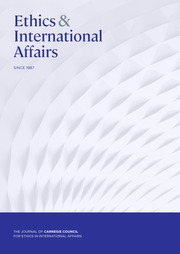 Ethics & International Affairs